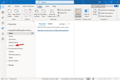 online archiving office 365